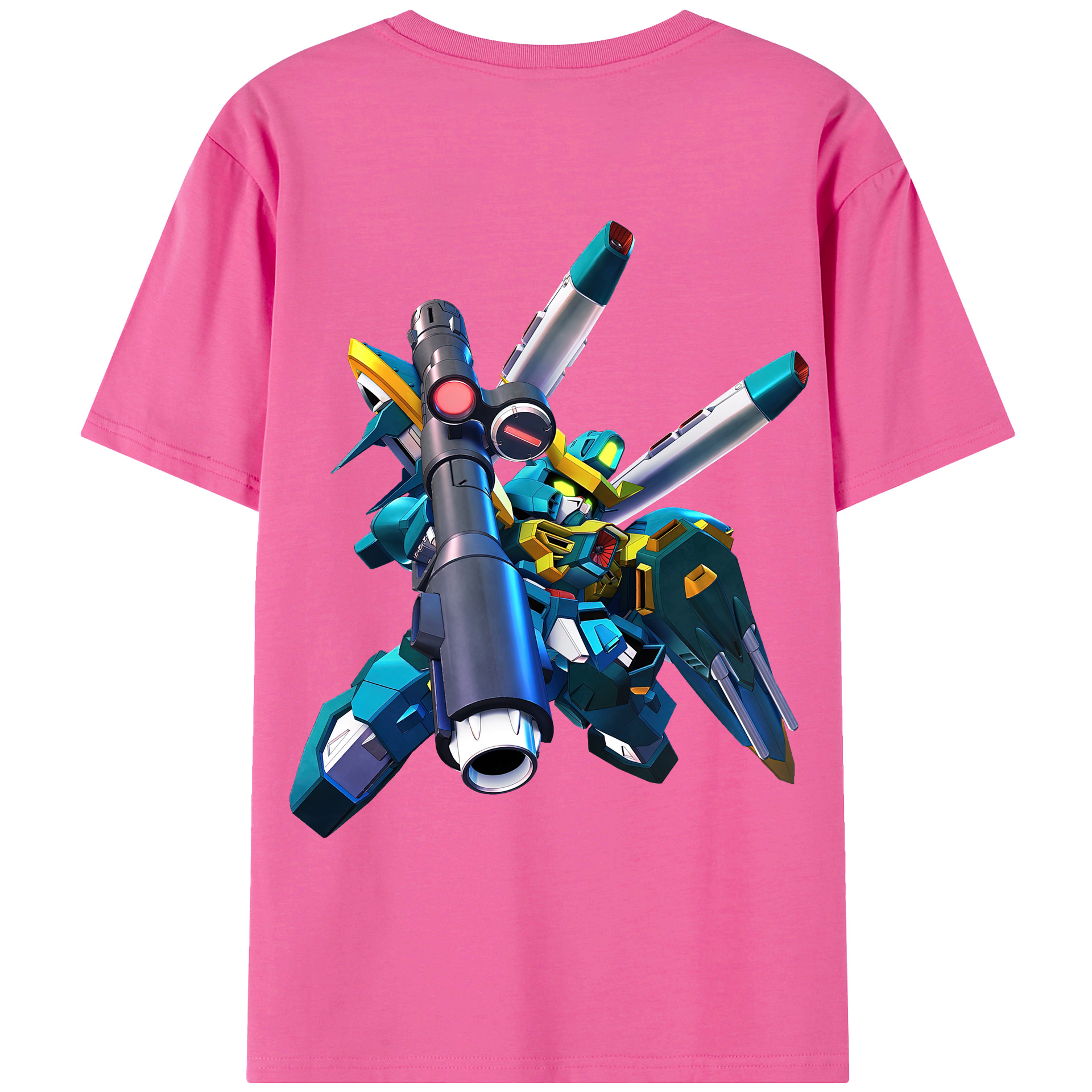 （画像用） 機動戦士ガンダム Mobile Suit Gundam レディース半袖Tシャツ(バックプリント)